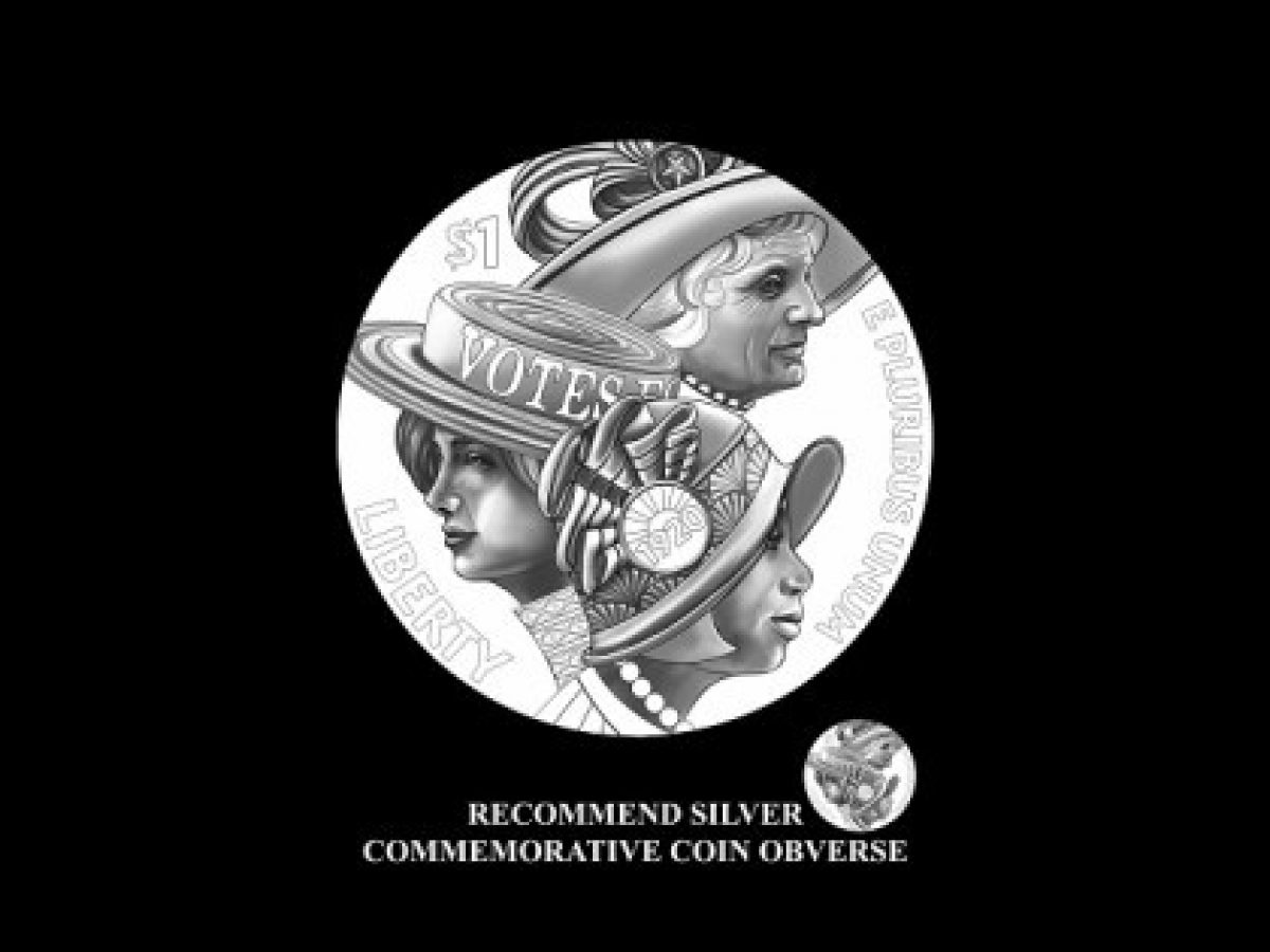 United States Mint Announces Design For 2020 Women S Suffrage